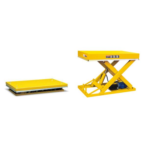 Fixed Stationary Scissor Lift Table 1 Ton Industrial Use Smooth Operation