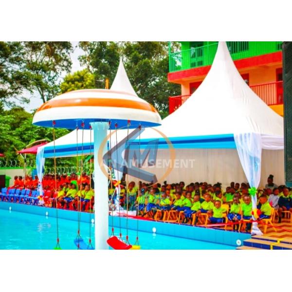 Easy Installation Commercial Playground Equipment Water Playground House For Children