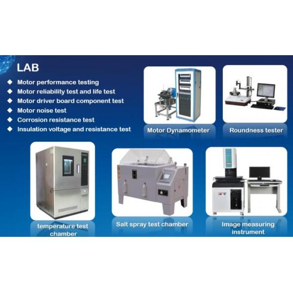 Quality Control for brushless motors-Testing Lab