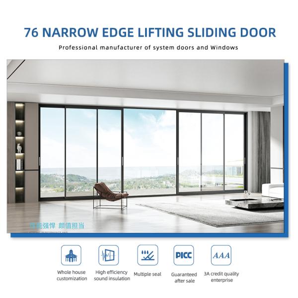 Aluminium Sliding Window Section Soundproof Double Glazed With Screen
