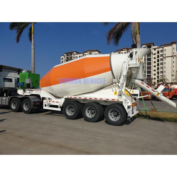 GENRON Brand 55t Construction Truck Trailer Type Concrete Mixer