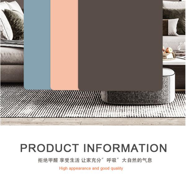 Hotel Interior Bamboo Charcoal Wood Veneer Paneling Water Resistance