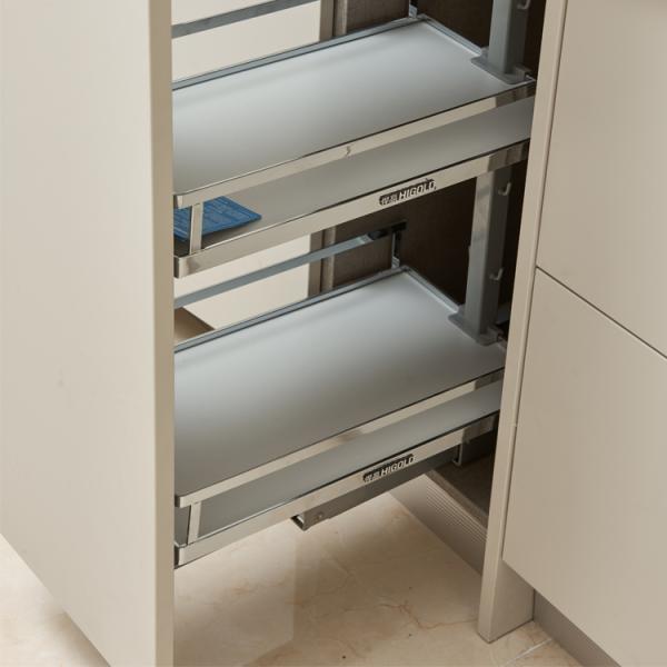 White PVC Kitchen Cabinets Home Cupboards Pantry Full PVC Kitchen Cabinets