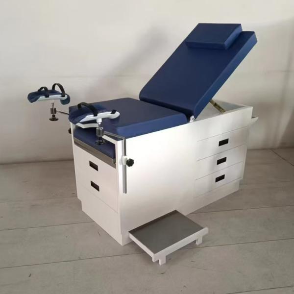 GYN Exam Chair With 5 Storage Drawers, Concealed Step, Stirrups & Paper Holder