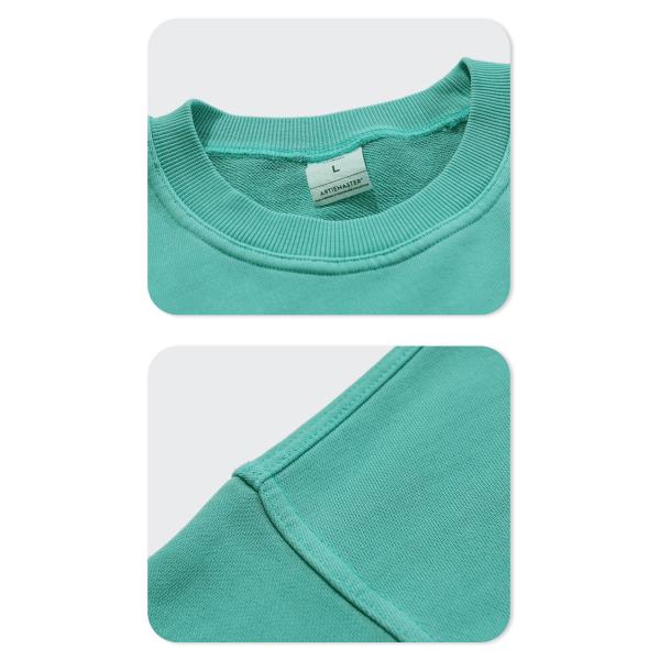 Plain Retro Heavy Weight Pullover Oversized 380g 100% Cotton Men's Hoodies & Sweatshirts With Pocket