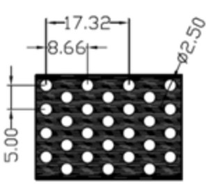 Metal Rolls Perforated Stainless Tube , Pickled Perforated Aluminium Tube