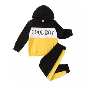 Cheap Winter Children Black Long Sleeve Sweatshirt With Collar Letter Print wholesale