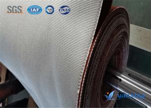 China Acrylic Sealant Silicone Coated Fiberglass Cloth Fireproof on sale