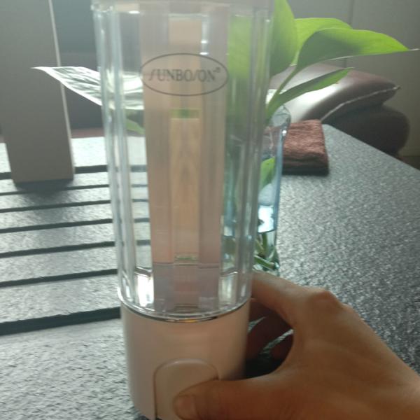 No Drilling 350ml Stainless Steel Liquid Dispenser For Bathroom