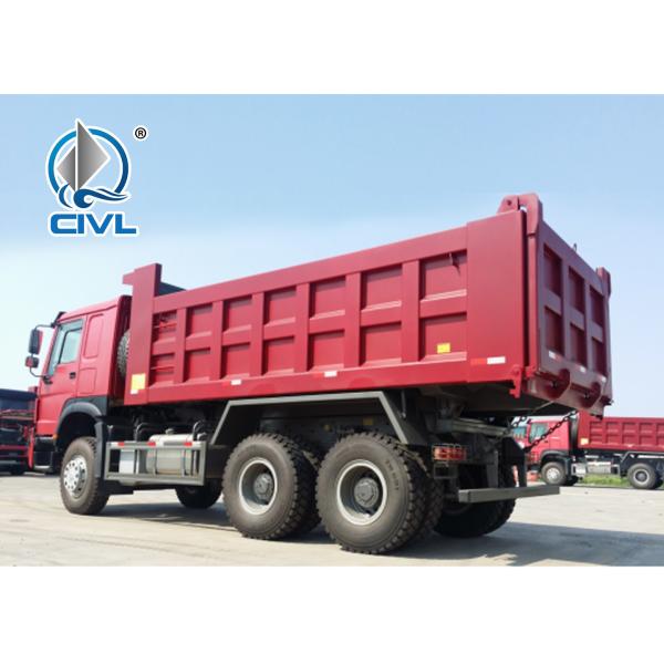 Sinotruk HOWO Heavy Duty Dump Truck, 336HP 6x4 EURO II, loading 50tons for sand, stone and other construction materail