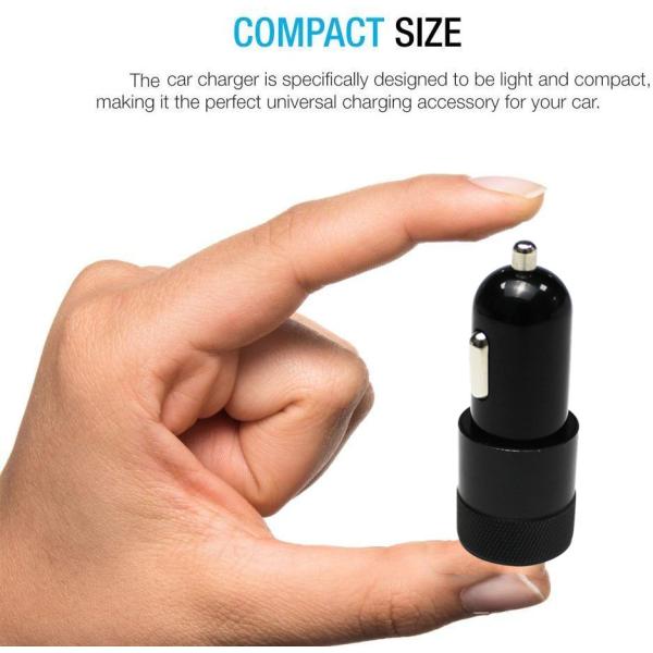 12V Dual USB Fast Car Phone Charger Adapter 3.0A For Mobile Phone