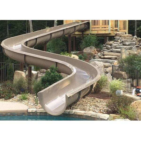Commercial Water Park Equipment Family Water Slide 1 Year Warranty