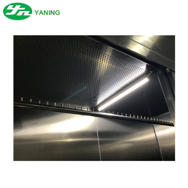 Lab Stainless Steel Clean Room Garment Cabinet With Pressure Gauge Wardrobe