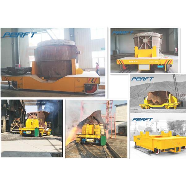 Explosion Proof Load Handling Equipment / Rail Transfer Trolley Ground Clearance 50mm