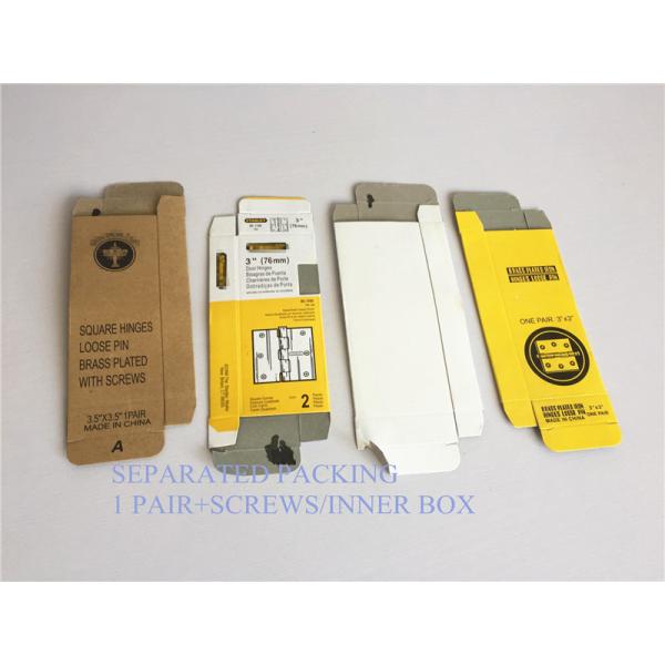 Matt Brass Plated Antique Brass Hinges South American Type For Wooden Type