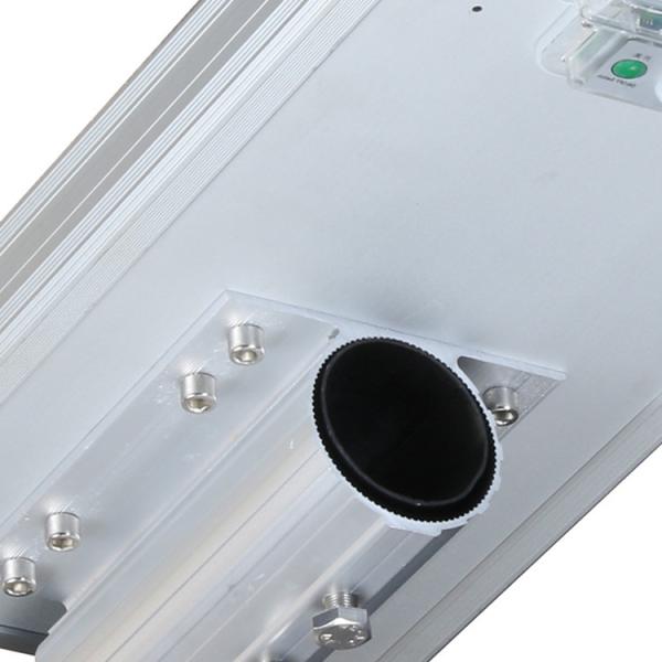 Motion Sensor Solar Parking Lot Lights With Pole 100w 2700k-6500k Color Temperature