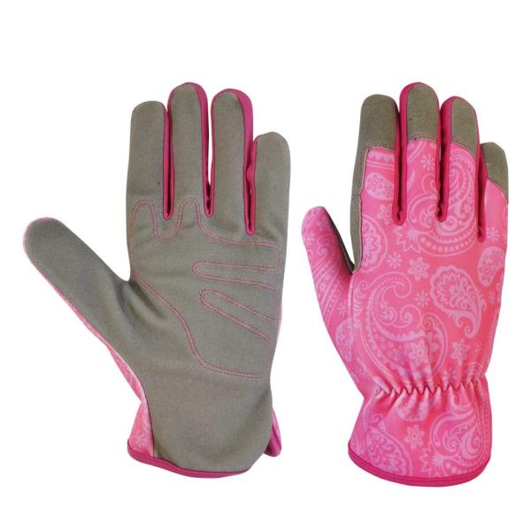 Synthetic Leather all general Yard Gardening Work Gloves Stabbing Resistance