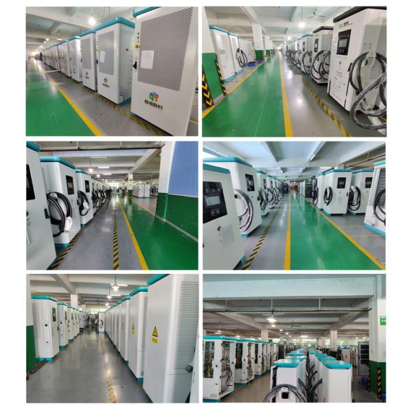 30KW EV Charger DC Fast Speed EV Charging Equipment With Capacitive Touch Screen CCS1 CCS2