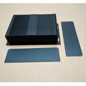 Matt Black Sandblasting Extruded Aluminum Enclosure Box