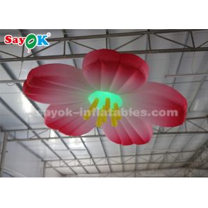 China 3m LED Light Hanging Flower Inflatable Lighting Decoration For Wedding on sale