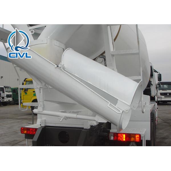 Diesel Fuel Type Concrete Mixing Equipment , Sinotruk Howo 336hp 6x4 8m3 Cement Mixer Truck With Italy Pump