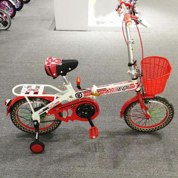 16 Inch Mini Children Folding Road Bike Lightweight Single Speed