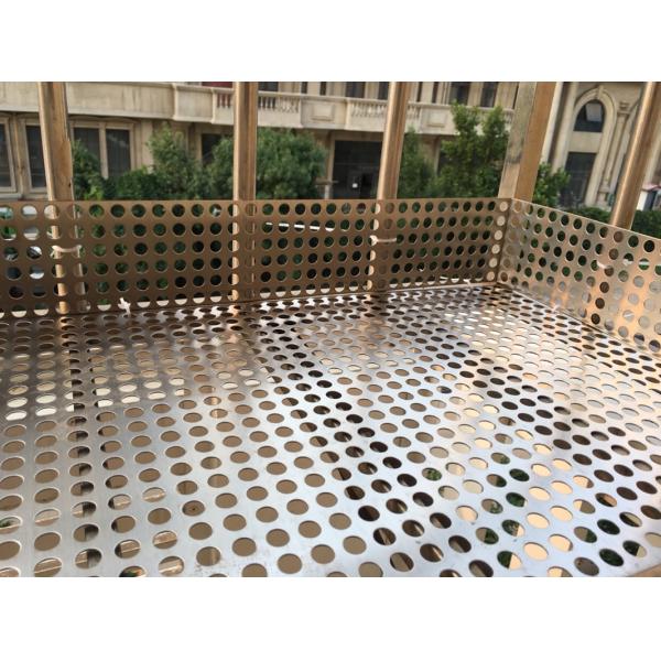 1.2*2.4m Aluminum Perforated Metal Panels For Decorative