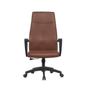 Cheap 2.5mm Ergonomic Executive Leather Office Chair BIFMA PU Leather wholesale