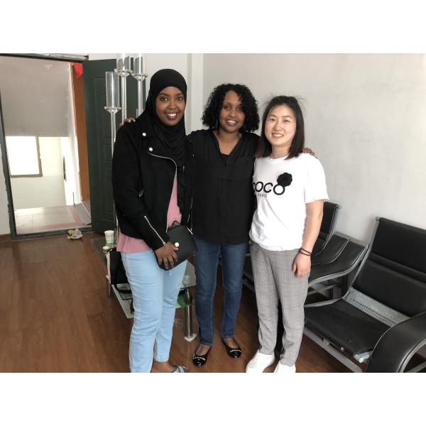 Wholesale long stem black crystal candelabra for wedding centerpiece