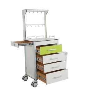 Medical Infusion 585MM Drawer Hospital Medicine Trolley