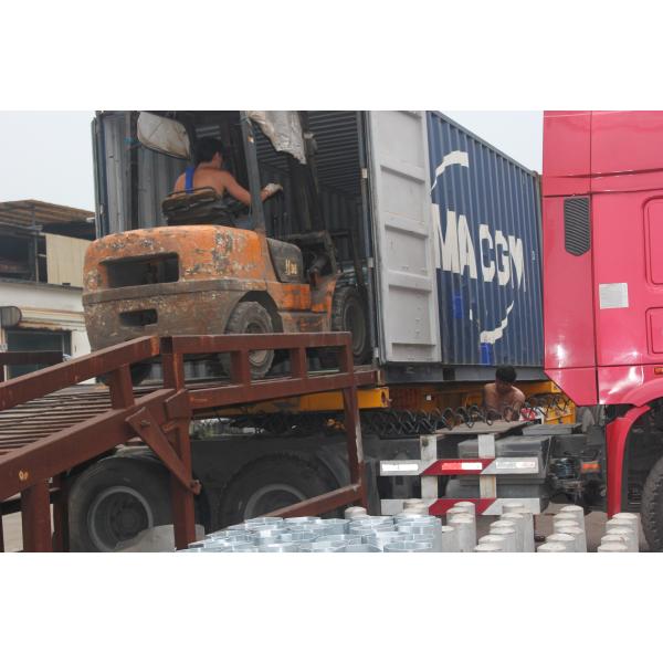 Highway Guardrail Steel Buffer End Galvanized Powder Coated Certified by ISO9001 2000