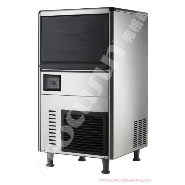 Commercial Cube Ice Maker Machine with Transparent Design and Automatic Operation