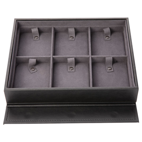 Wear Resistant Jewelry Dish Holder , Pu / Leather Anti Tarnish Jewelry Trays