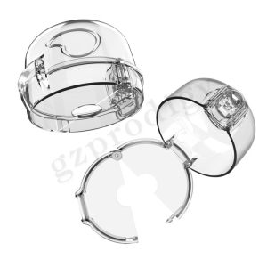 Transparent Plastic Oven Knob Covers , Multipurpose Gas Knob Covers