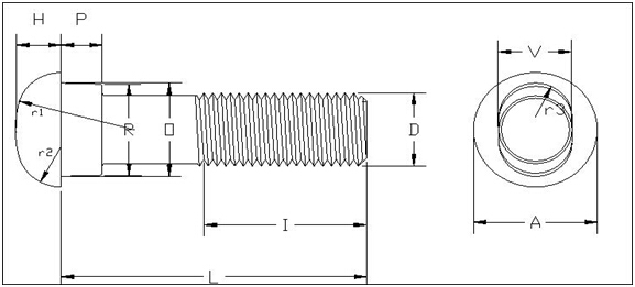 Railway Bolt SGS Inspected , Black Rail Joint Bolt 40Cr Carbon Steel