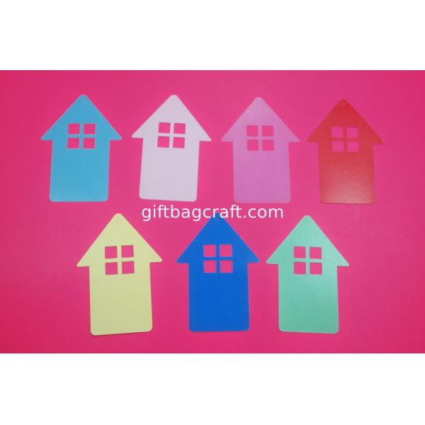 art paper tag kraft paper hang tag customize shape size and any color