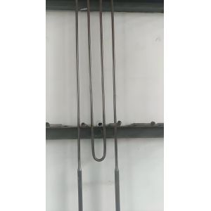 High Temperature MoSi2 Element 100mm-1000mm Moly Disilicide Heating Element