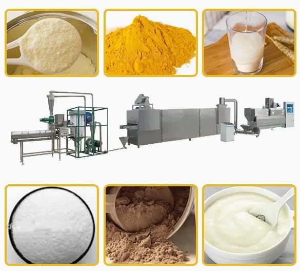 Fully Automatic Baby Nutrition Powder soybean extruder machine