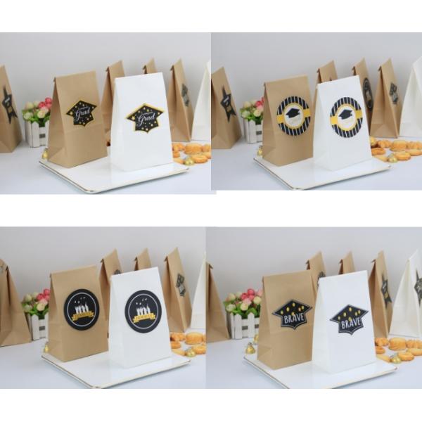 Food Grade 70g Kraft Paper Food Packaging Paper Bag Oilproof
