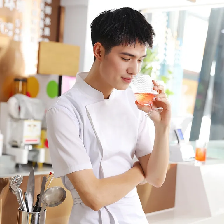 Factory Custom Wholesale Restaurant Long Short Sleeve Chef Uniform