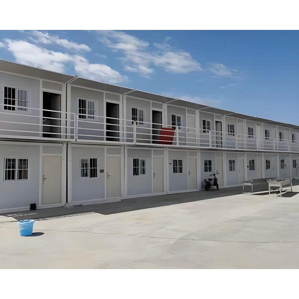 Steel Structure Prefab Flat Pack Container House Modular Workers Accommodation
