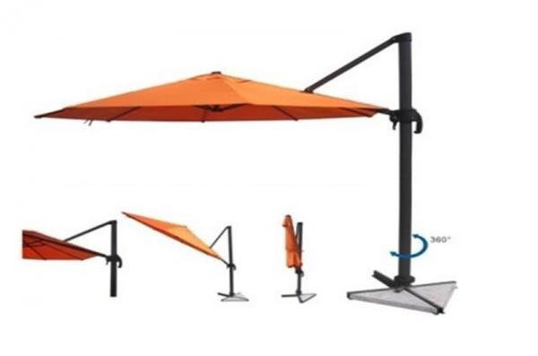 Polyester Olifen Acrylic Beach Aluminium Umbrellas Outdoor