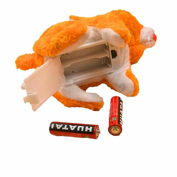 20cm Electric Motor Core Walking Sound Bunny Plush Toy