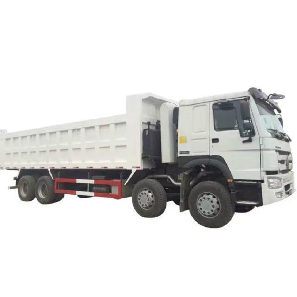 Transport Truck Sinotruck HOWO 8X4 Dump Truck with Max Speed 75 Km/H and Seats ≤5