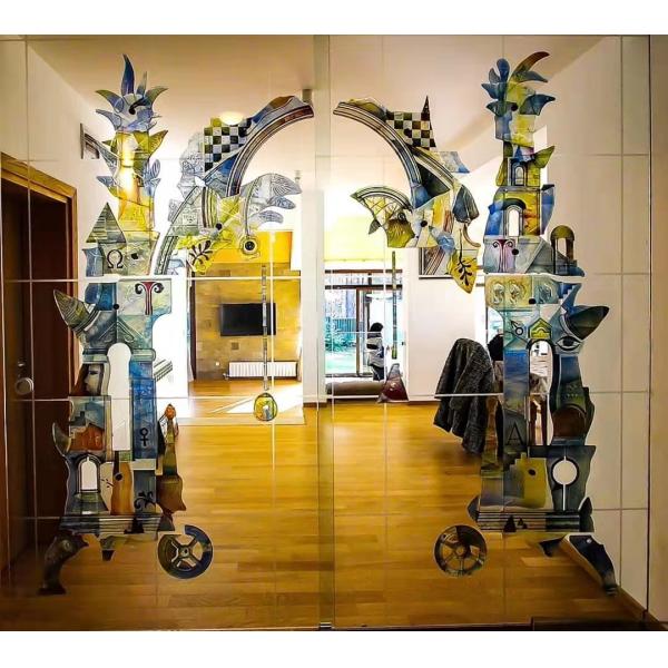 Window Kilnforming 1220x1830mm Decorative Fused Glass