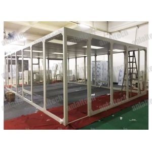 China FFU Softwall Clean Booth Modularity Pharmaceutical Non Dust 2745m3/H on sale