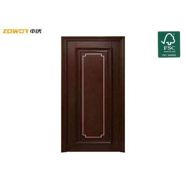 Quality Painting Thick 40mm Flush Engineered Plain Wooden Door for sale
