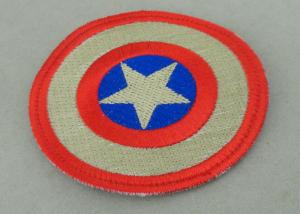 Cheap Custom Embroidery Fabric Iron Monkey Look Patch for Garment Washable wholesale