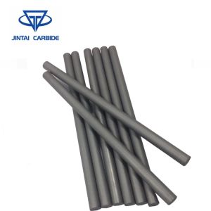 Tungsten Carbide Round Bar , Cemented Carbide Blanks Excellent Wear Resistance
