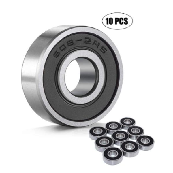 Micro GCR15 Copper Cage Deep Groove Ball Bearing 608ZZ Skateboard Bearing